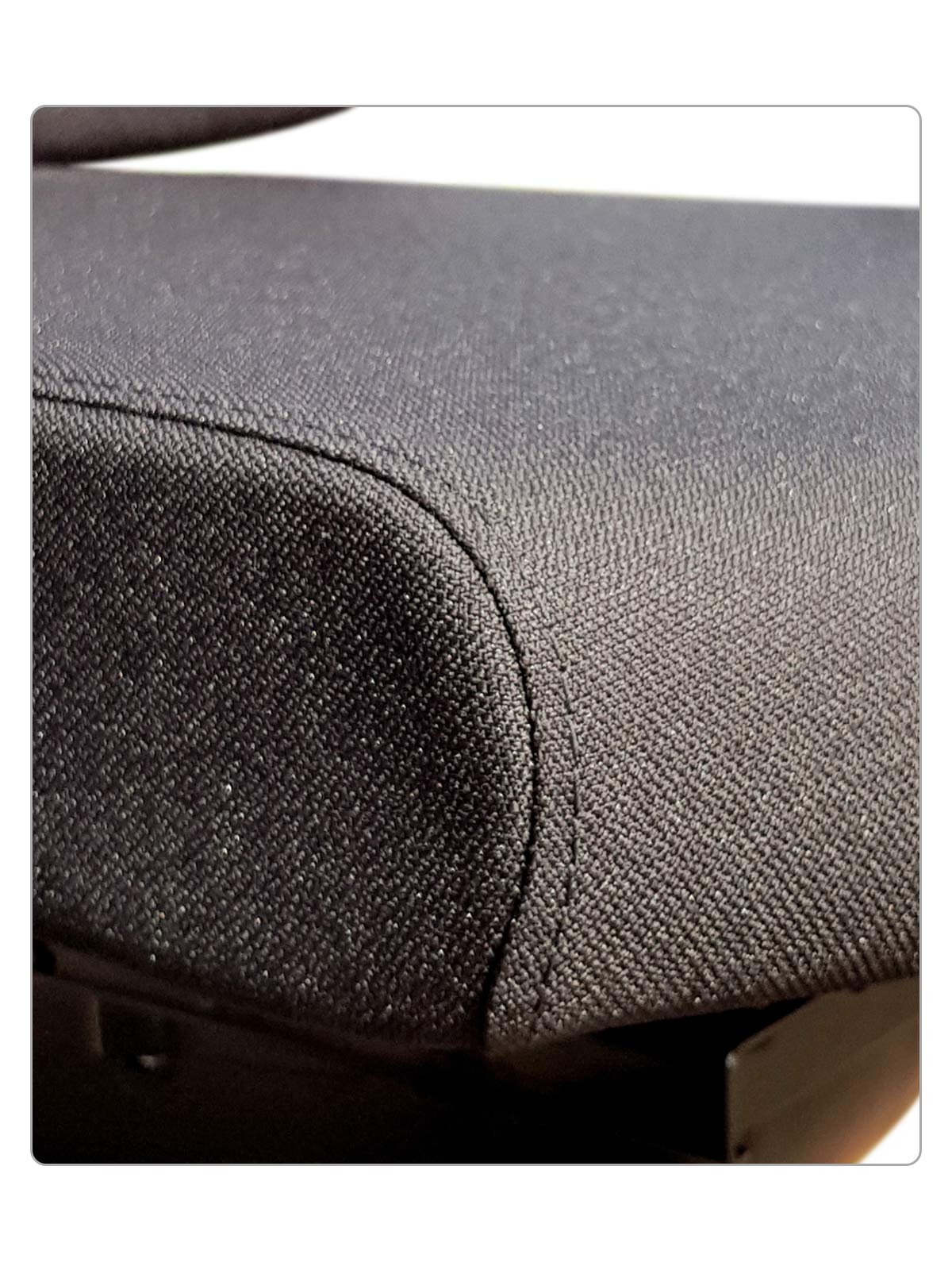 die Sitzfläche ist um 15 mm aufgepolstert für noch mehr Sitzkomfort