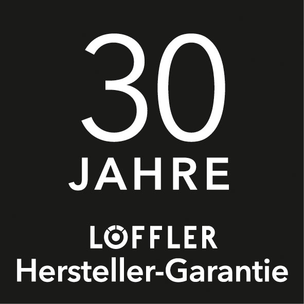 30 Jahre Garantie des deutschen Herstellers LÖFFLER