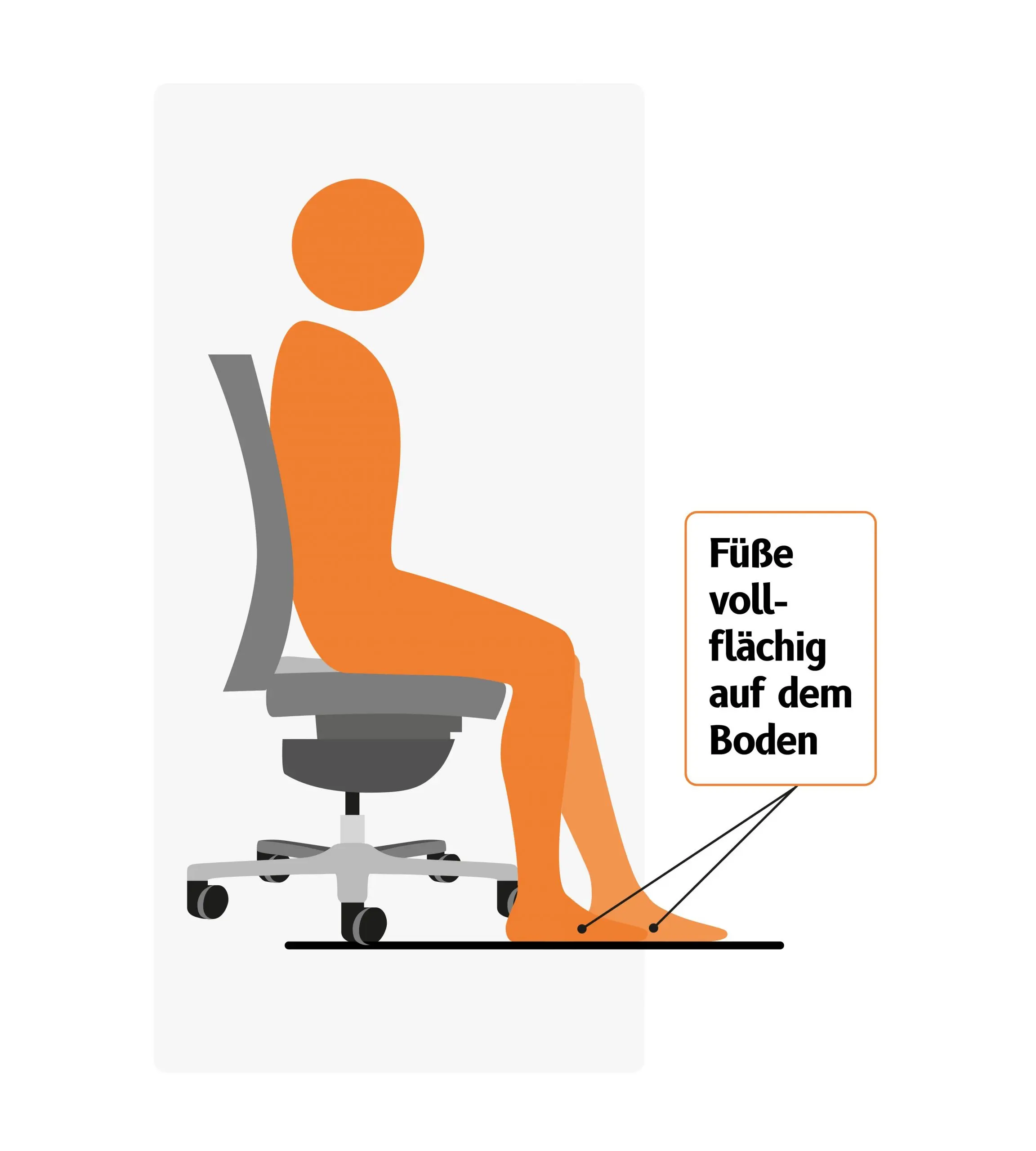 arbeitsplatz-ergonomisch-in-5-schritten-0-2-grundeinstellung-2-bodenkontakt Grundlage 2 – Fußsohlen vollflächig auf den Boden