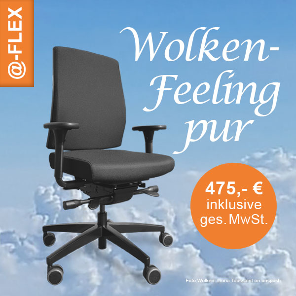 @-FLEX Bürostuhl - Top ergonomischer Bürostuhl zum fairen Preis