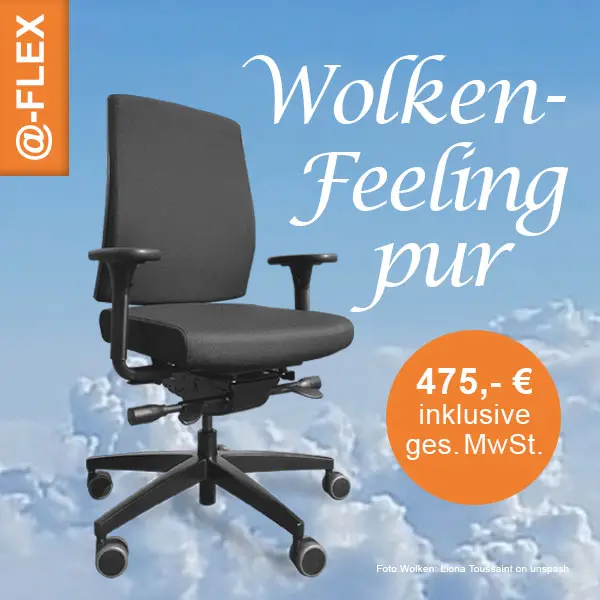 @-FLEX Bürostuhl – Top ergonomischer Bürostuhl zum fairen Preis