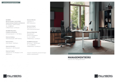 Palmberg Broschüre Managementbüro