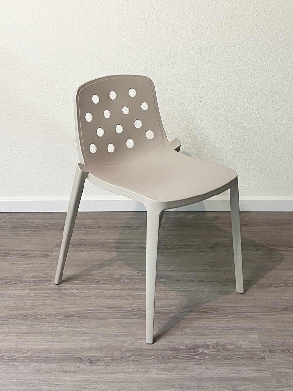 Schnäppchen-Angebot 38 Stuhl Besucherstuhl Esstischstuhl beige taube-farben