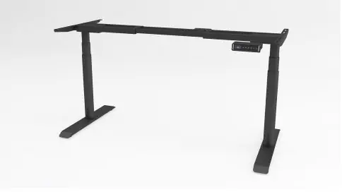 Tischgestell für Sitz-Stehtisch Zirkel schwarz
