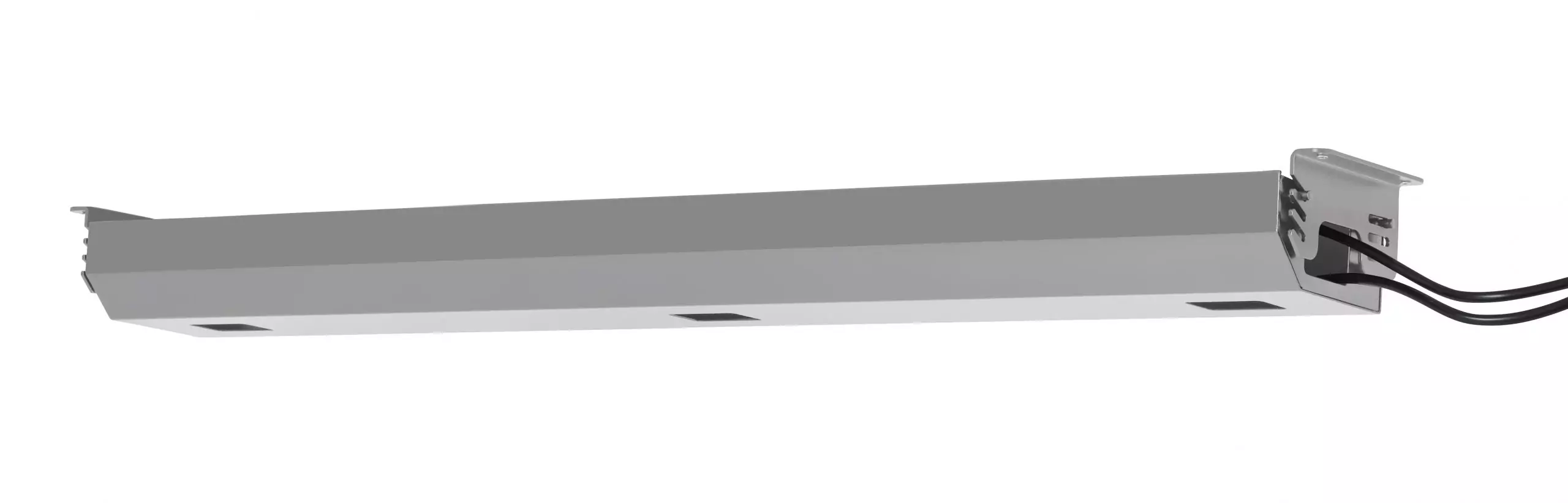 Kabelrinne, Farbe "Aluminium" für @-MOVE Sitz-/Stehtisch