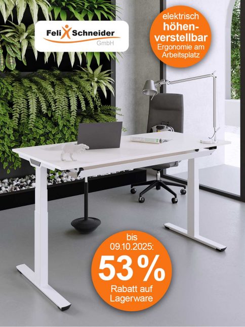 Beitragsbild Sitz-/Stehtisch "CREW T" mit 53 % Rabatt bis 09.10.2025