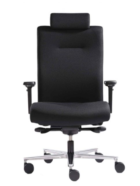 Bürostuhl "SUMO" Schwerlast-Schreibtischstuhl von ROVO Ansicht frontal von vorne 2