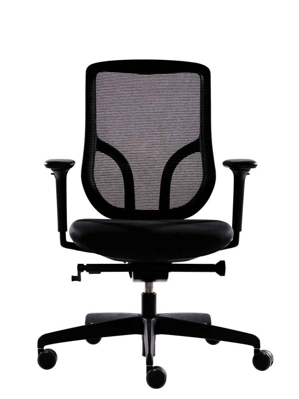 Bürostuhl „SIMPLE NET“ · ergonomischer Schreibtisch-Stuhl mit Netz-Rückenlehne